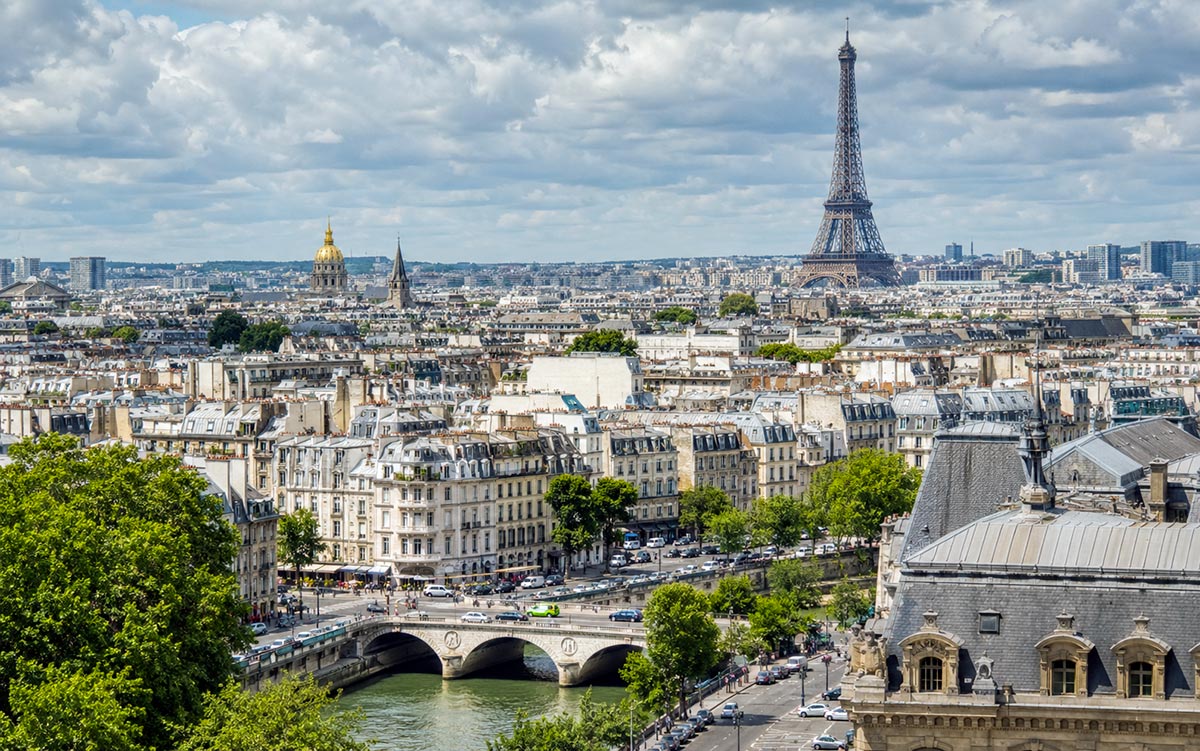 Vue de Paris pour une recherche de rencontre adulte