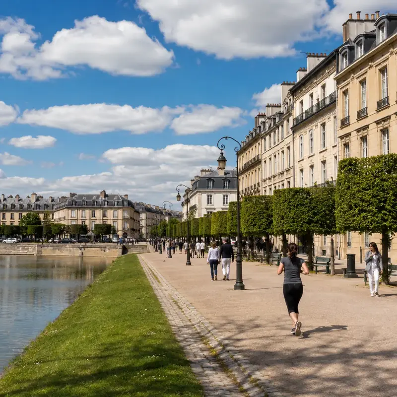 Illustration pour Versailles dans les Yvelines