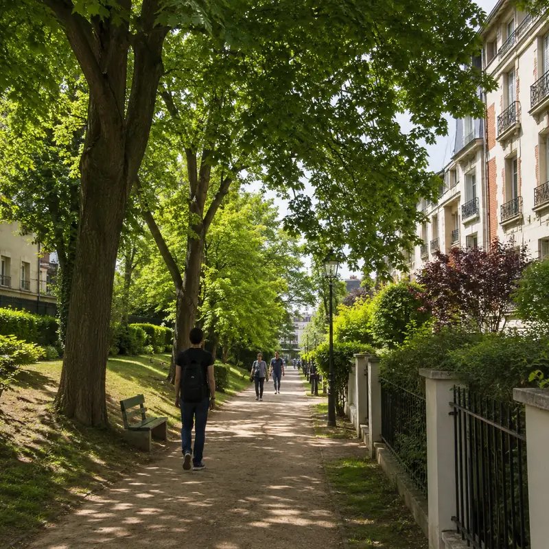 Illustration pour Clamart dans les Hauts-de-Seine