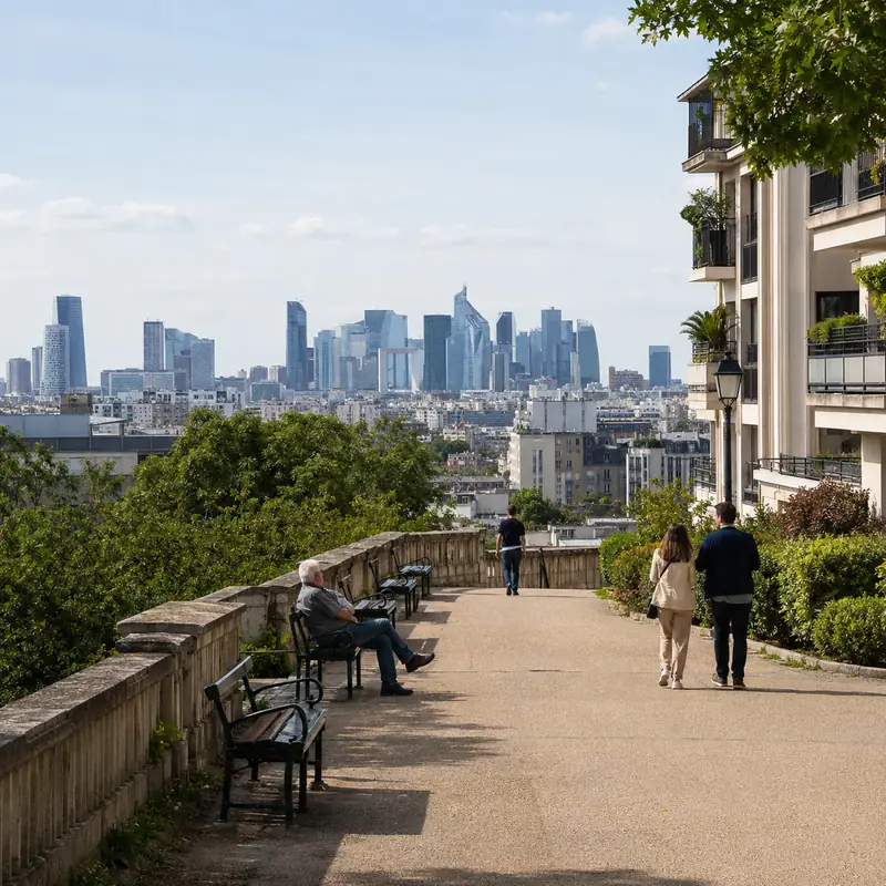 Illustration pour Suresnes dans les Hauts-de-Seine
