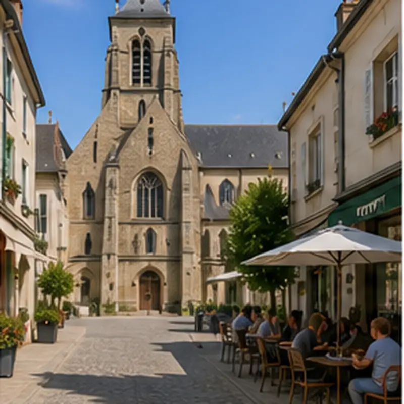 Illustration pour Dourdan dans l’Essonne